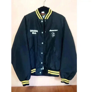 Vintage bomber jacket Pla-Jac Dunbrooke mens size medium Indiana Bell Ameritech